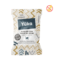 Alfajor dulce de leche Yuka 50g