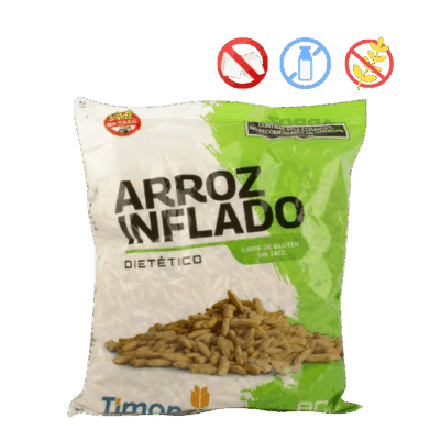 Arroz inflado dietético Timón Cruz