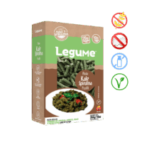 Fusilli de kale y spirulina Legume 284g