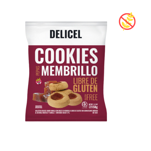 Galletitas de membrillo Delicel