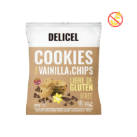 Galletitas de vainilla y chips Delicel