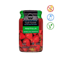Mermelada de frutilla Cuarto Creciente 400g