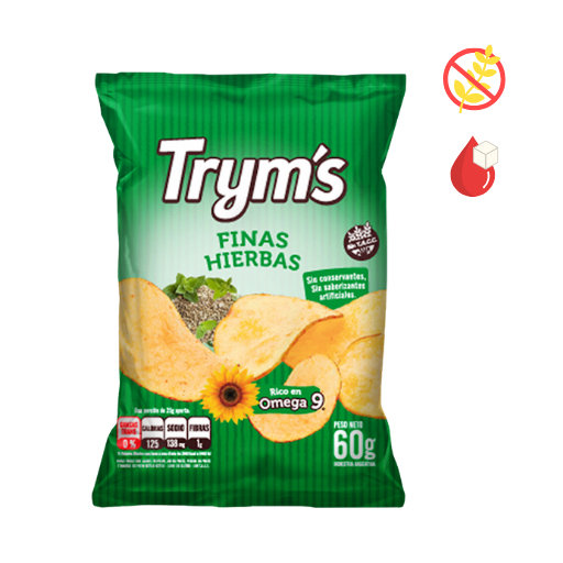 Papas finas hierbas 60g