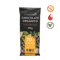 Tableta de chocolate 70% cacao