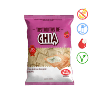 Tostaditas de chia Yin Yang