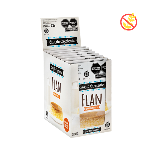 Flan de vainilla 23g